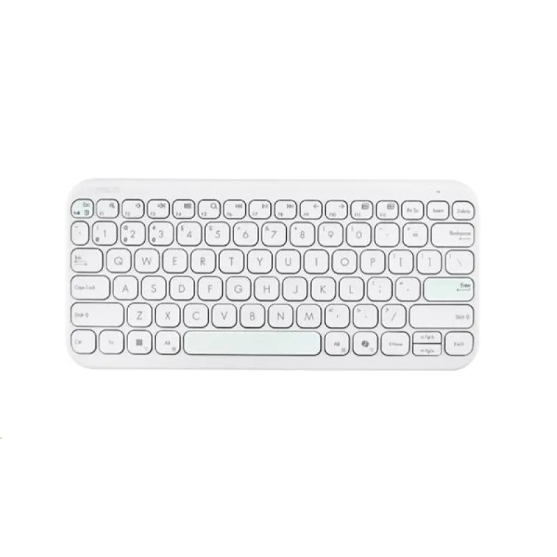 ASUS Marshmallow KW100 Copilot version - bezdrôtová klávesnica, White, CZ…