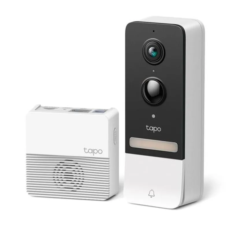 Smart Video Doorbell Camera Kit 1 × Tapo D230, 1 × Tapo H200 SPEC: 2K 5MP…