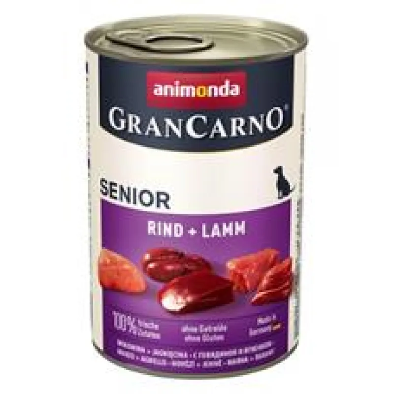 GRANCARNO Senior - hovězí, jehněčí 800g