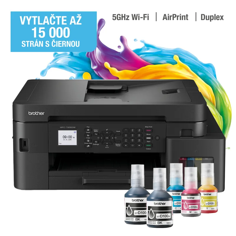 Brother/ MFC-T930DW/ MF/ Ink/ A4/ LAN/ WiFi/ USB MFCT930DWYJ1