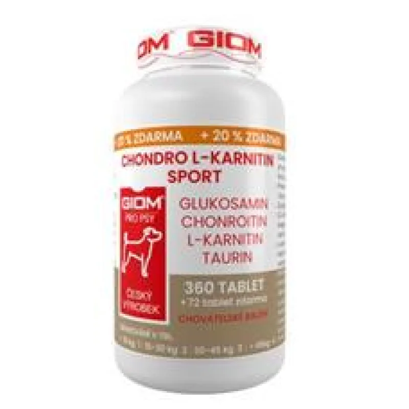 Giom pes Chondro L-karnitin SPORT 400g plv