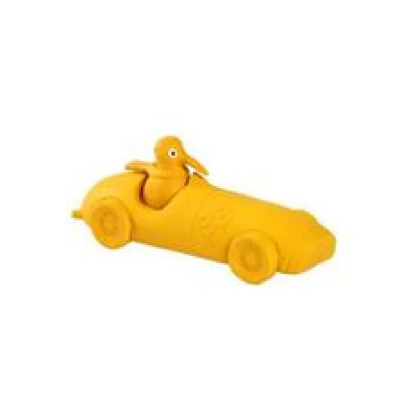 Hračka pes CIGAR latex,pískací,oranžová KW 19 cm