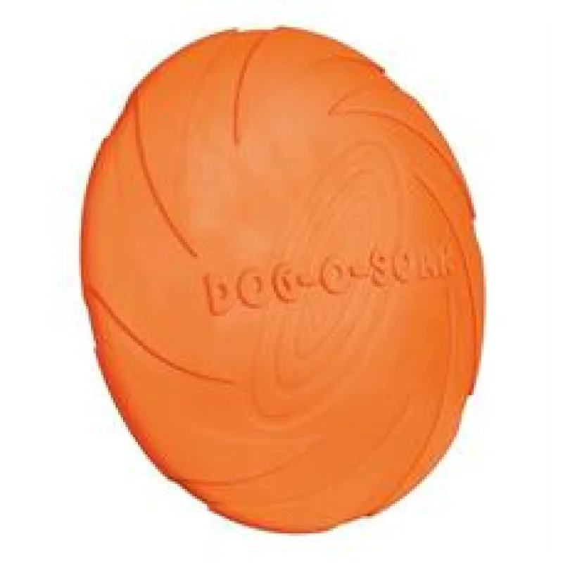 Létající disk přírodní guma TRIXIE 24cm růžový