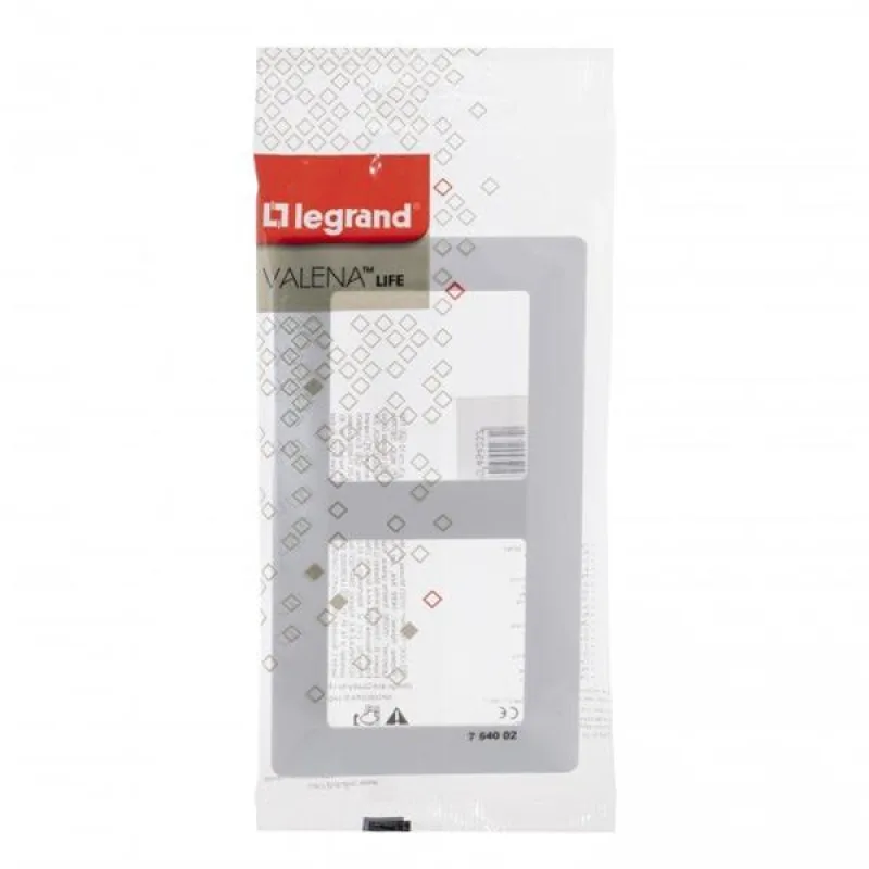 Legrand VALL-RÁMIK 2P BIELA 754002