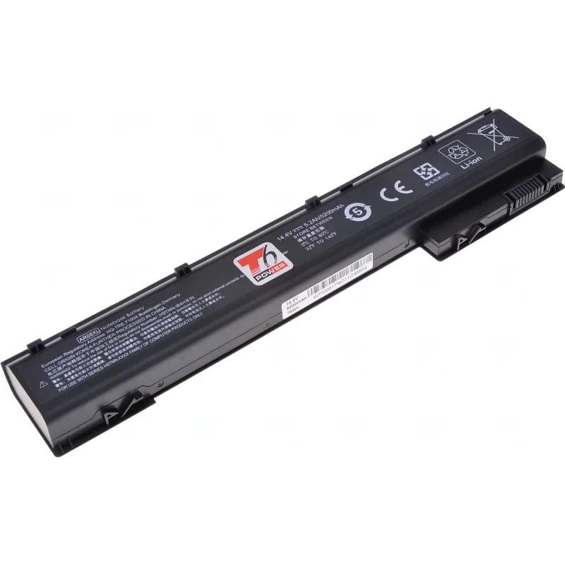 Batéria T6 Power HP ZBook 15 G1, 15 G2, ZBook 17 G1, 17 G2, 5200mAh, 75Wh…