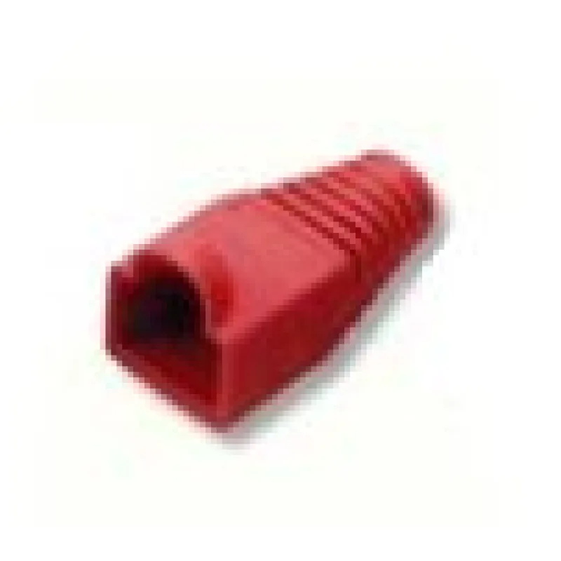 OXnet kryt na mod.konektor RJ45 s ochranou poistky - červená, (100ks) SR…
