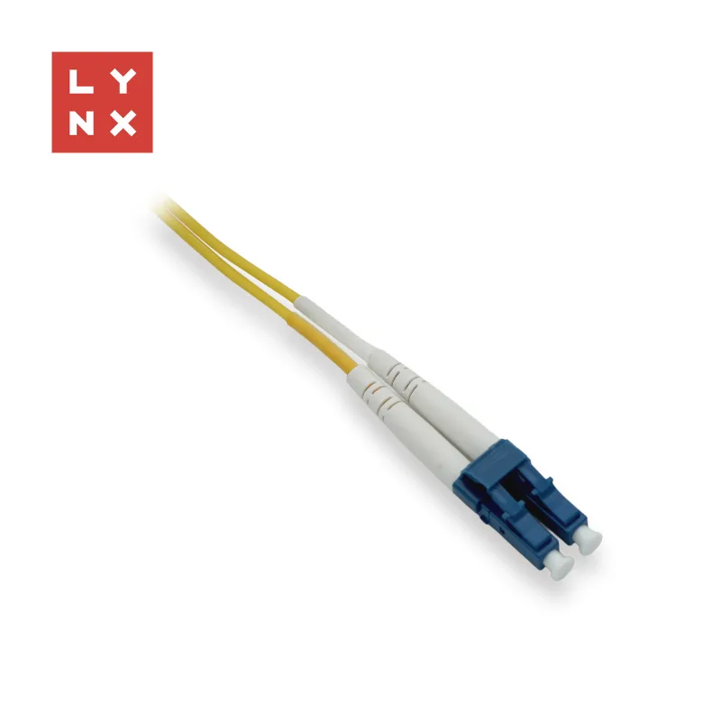 LYNX duplexní patch kabel SM, OS2, LC/ LC, 9/ 125µm, 0, 5m LX-DPX-LC…