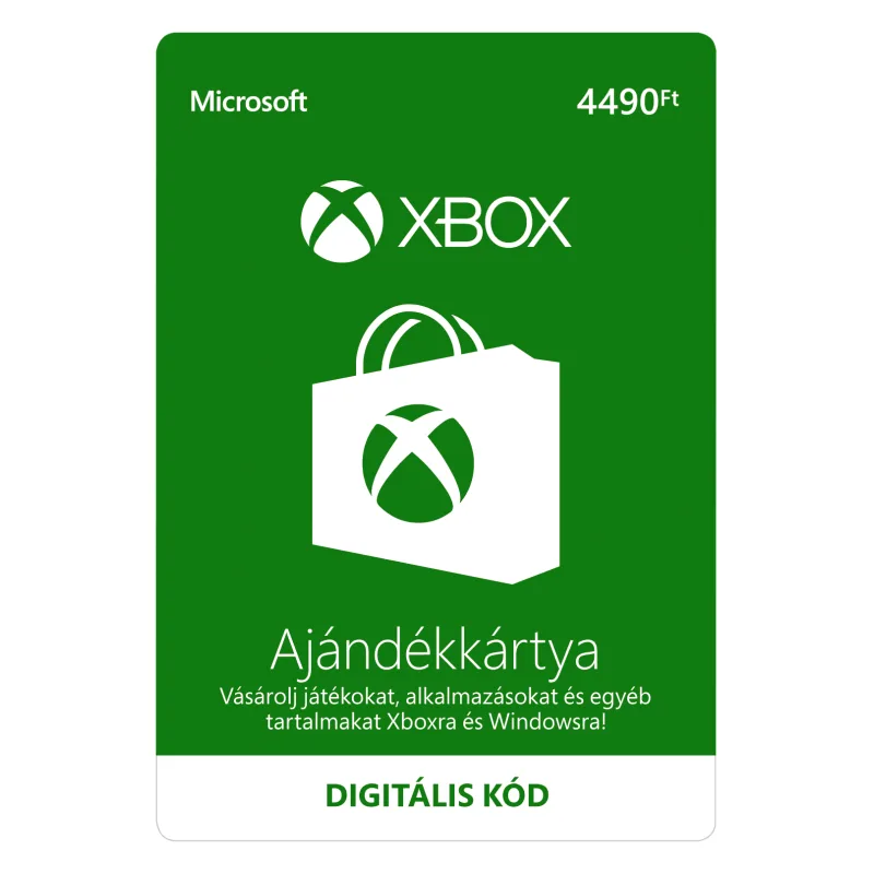ESD XBOX - Dárková karta Xbox 4490 HUF ESD_K4W-03494