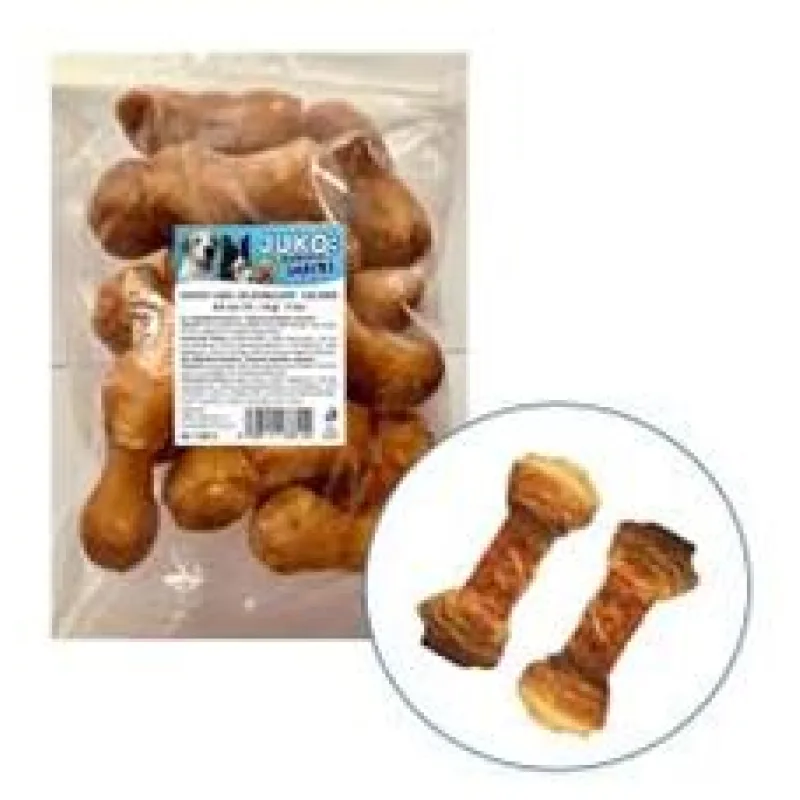 Uzel buvolí obalený kachním masem JUKO Snacks 6,5 cm 15ks