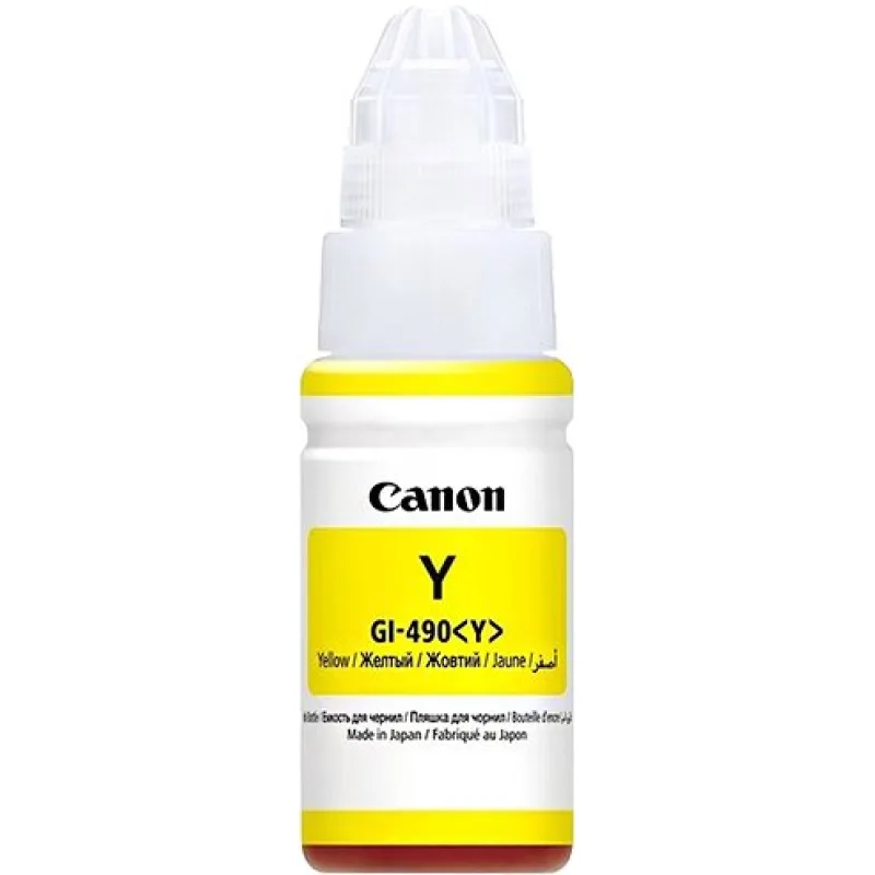 Canon GI-490 Y, žltý 0666C001