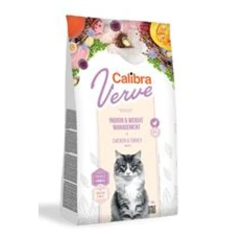 Calibra Cat Verve GF Indoor&Weight Chicken 3,5 kg
