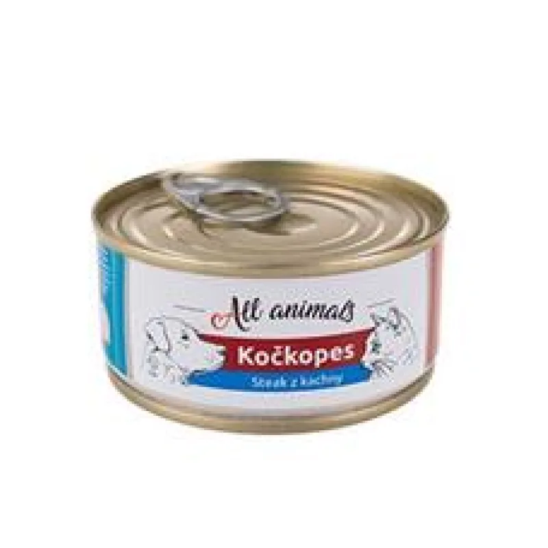 All Animals kočkopes Steak z kachny 100g 100 g