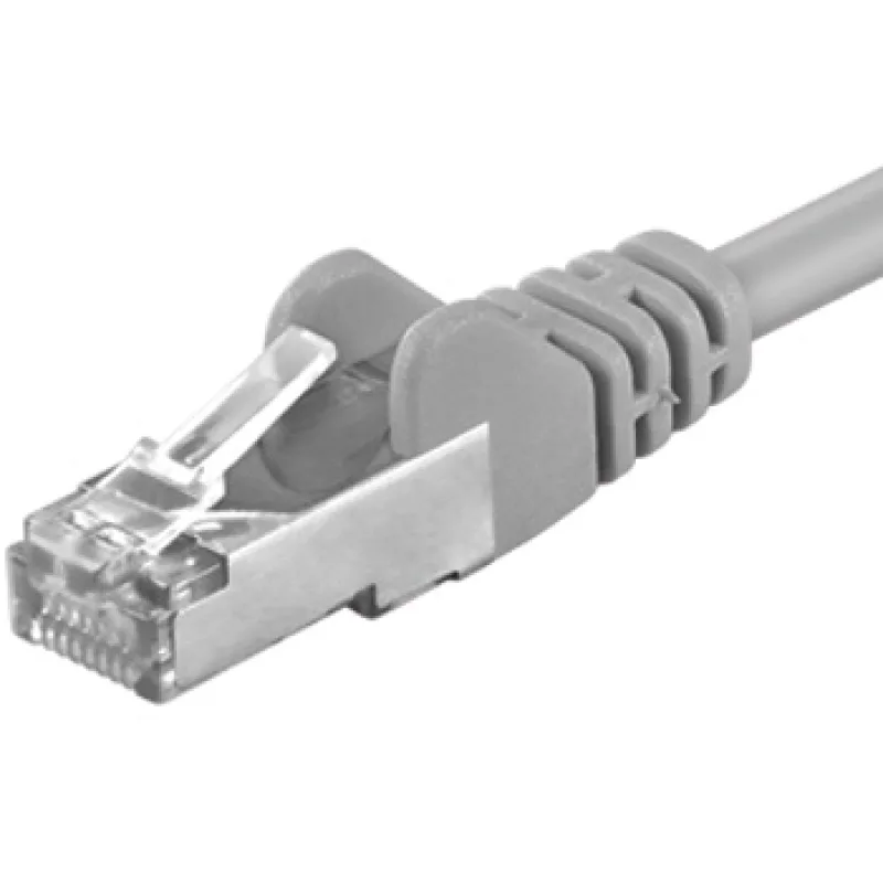 Premiumcord Patch kábel CAT 6a S-FTP, RJ45-RJ45, LSOH, AWG 26/ 7 5m šedá…