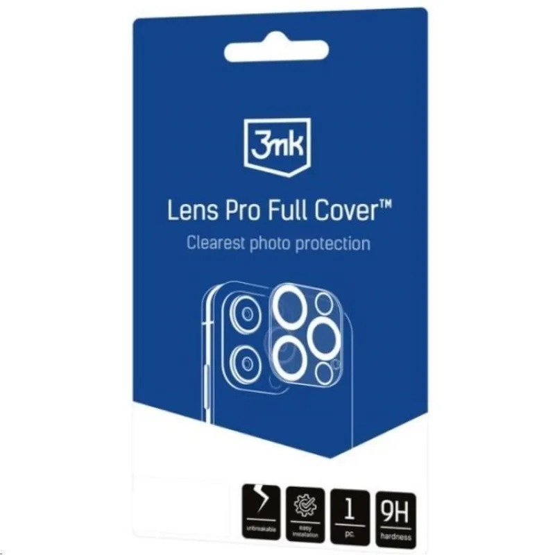 3mk Lens Pro Full Cover pro Apple iPhone 13 Pro / iPhone 13 Pro Max…