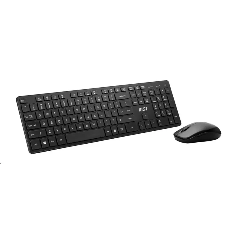 MSI set klávesnice a myši COMBO PRO, bezdrátová, CZ/ SK lokalizace SET…