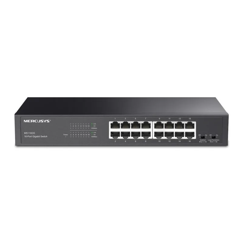 Mercusys MS116GS 16xGb doska/ rack switch MS116GS
