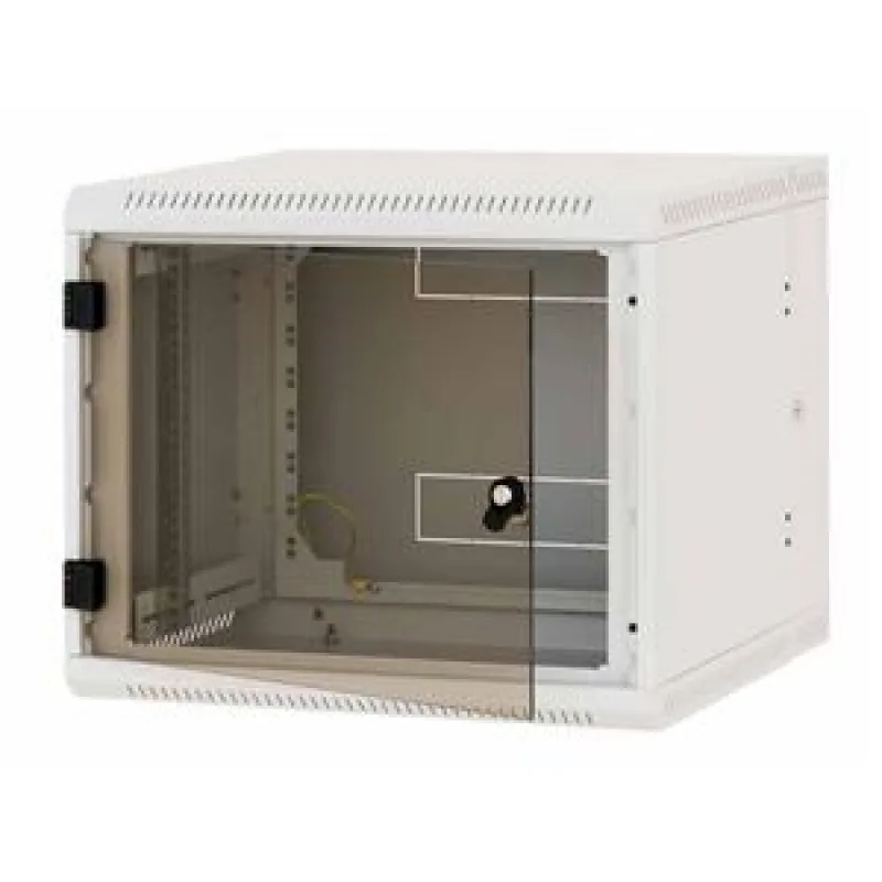 19" rozvádzač dvojdielny 6U/ 295mm celosklenené dvere RBA-06-AD2-CAX-A1