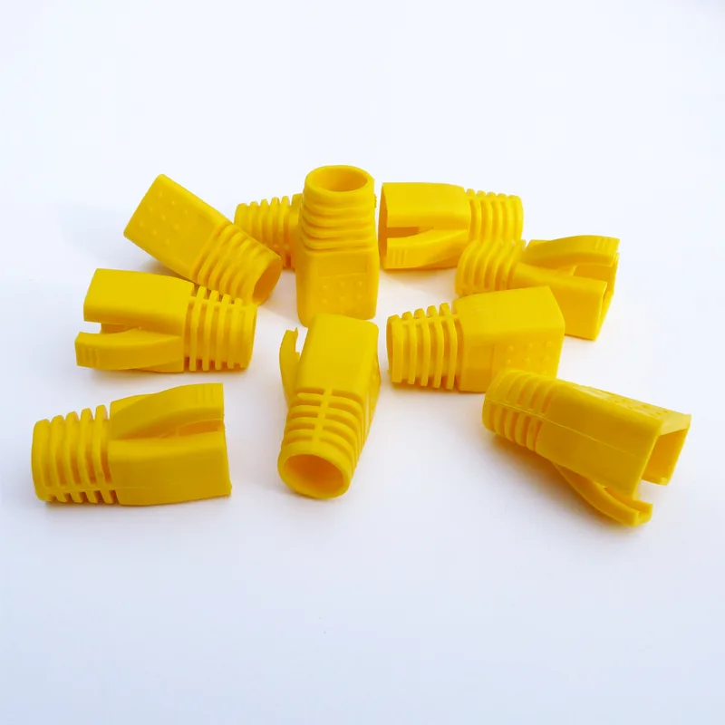 DATACOM krytka pre RJ45 (CAT6A, CAT7) žltý (10ks) 4396