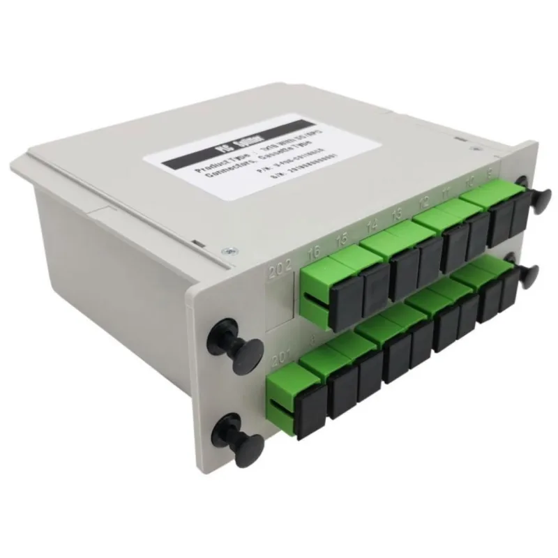 Modulový PLC splitter PLC-IM-1X16-SC-APC, G657A, 1:16 PLC-IM-1X16-SC-APC