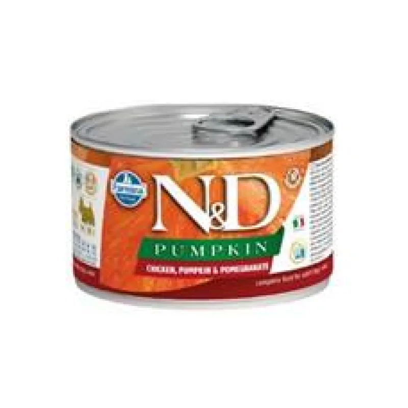 N&D DOG PUMPKIN Adult Chicken & Pomegranate Mini 140 g + 1 ks ZDARMA