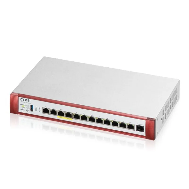 Zyxel USG FLEX 500H Series, 2*2.5G, 2*2.5G (PoE+) & 8 Gigabit user…