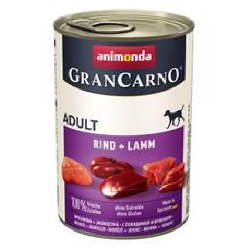 GRANCARNO Adult - hovězí, jehněčí 6x400g