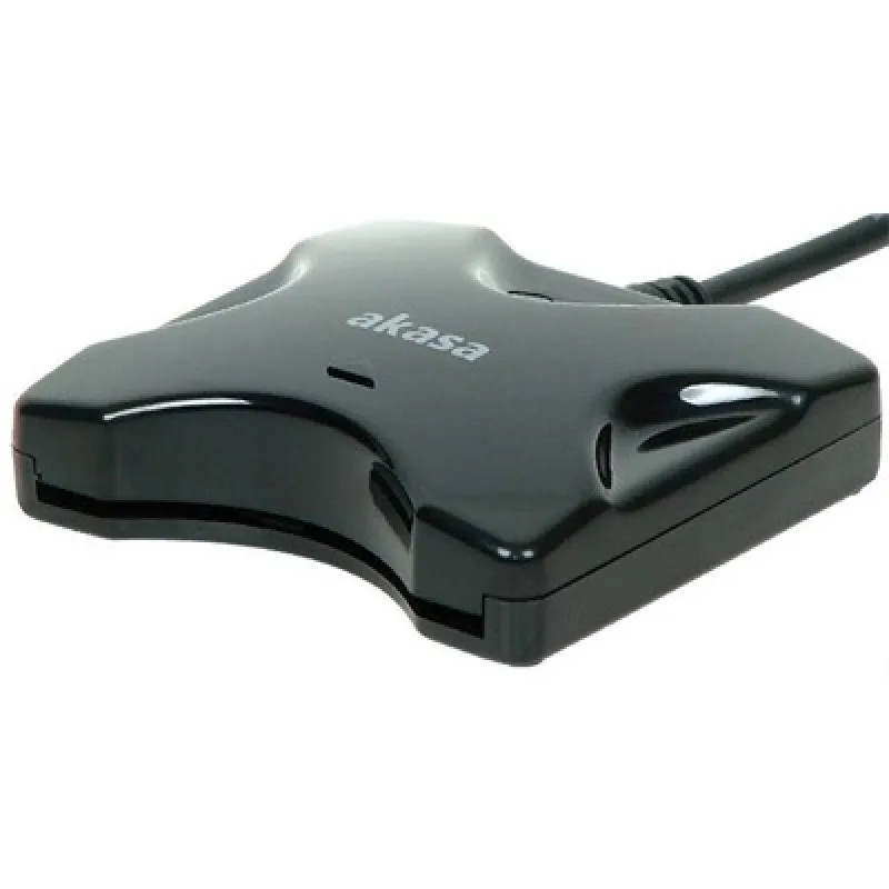 AKASA externá čítačka Smart kariet - čierna AK-CR-03BKV2