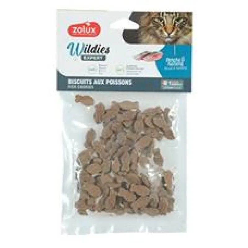 Pochoutka WILDIES rybí sušenky Zolux 50 g