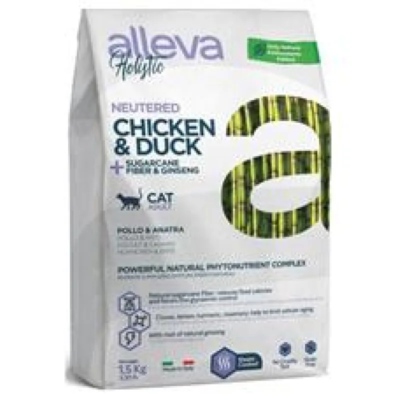 ALLEVA HOLISTIC Cat Dry Adult Neutered 400g