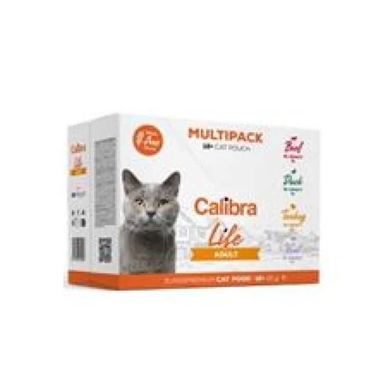 Calibra Cat Life kapsa Adult Multipack 12x85g 12x85g