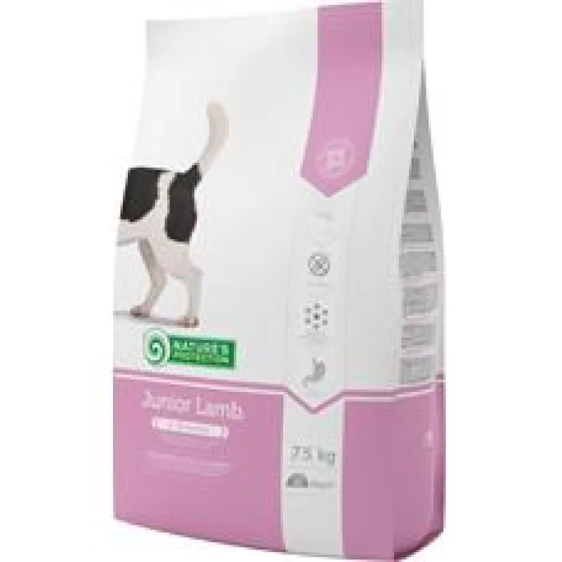 Nature’s Protection Dog Dry Junior Jehně 7,5 kg