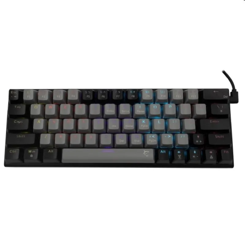 White Shark Gaming mechanical keyboard WAKIZASHI 2, blue switch, US,…