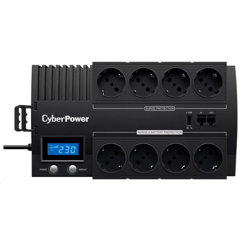CyberPower BRICs Series II SOHO LCD UPS 1200VA/ 720W, nemecké zásuvky…