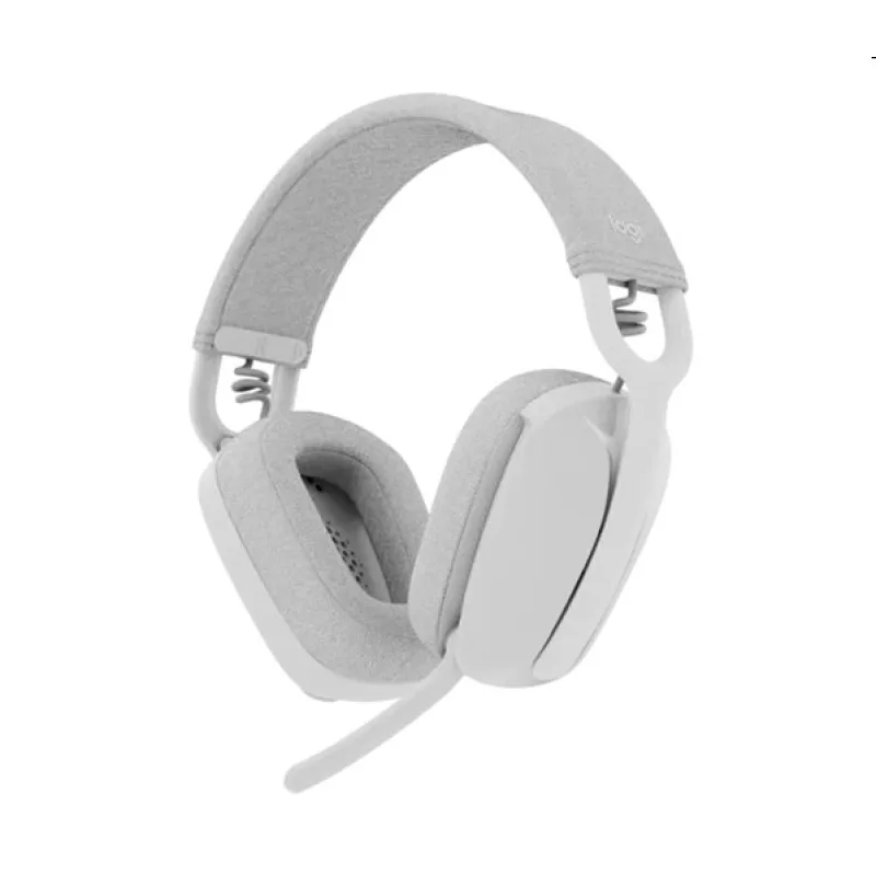 Logitech Zone Vibe 100 - ľahké bezdrôtové slúchadlá - biele 981-001219