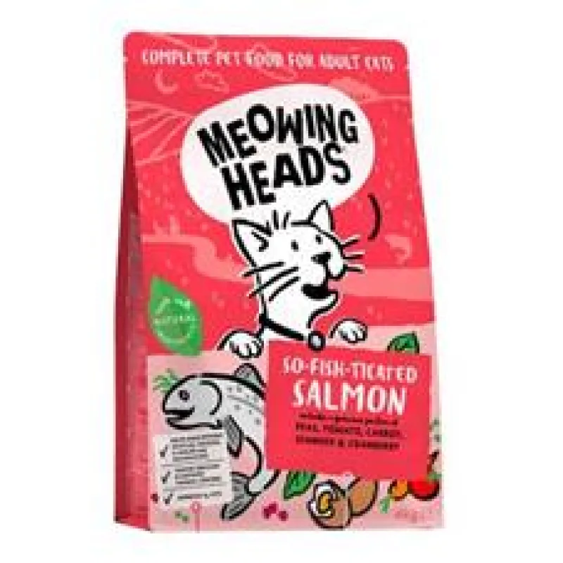 MEOWING HEADS So-fish-ticated Salmon 4 kg + 1,5kg balení zdarma