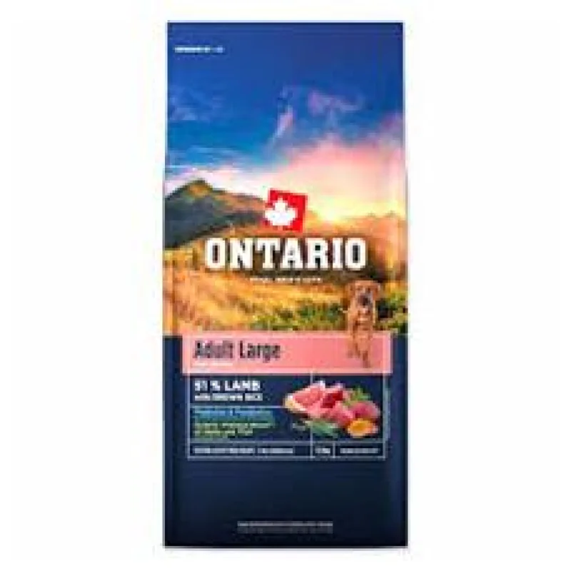 Ontario Adult Large Lamb & Brown Rice 2,25 kg