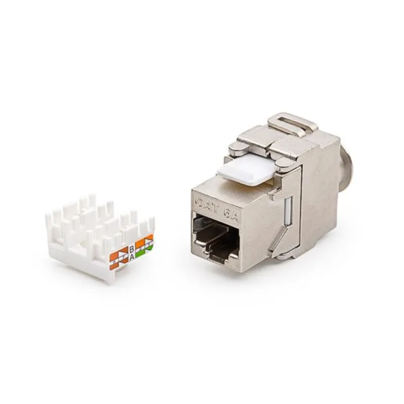 KELine Keystone Jack, Category 6A, RJ45/s KEJ-CEA-S-10G