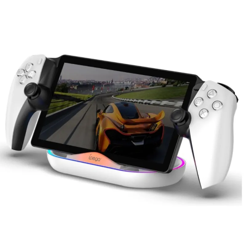 iPega P5P02 Charger Dock s RGB pro Playstation Portal Remote Player White…