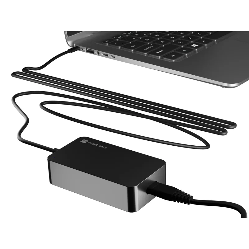 Nabíjačka Natec GRAYLING 45W USB-C pre notebooky, tablety, smartfóny NZU…