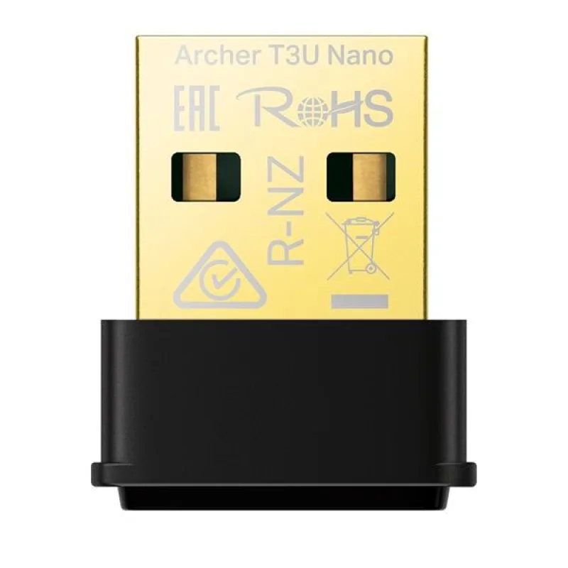 AC1300 Nano Dual Band Wi-Fi USB Adapter SPEED: 867 Mbps at 5 GHz + 400…