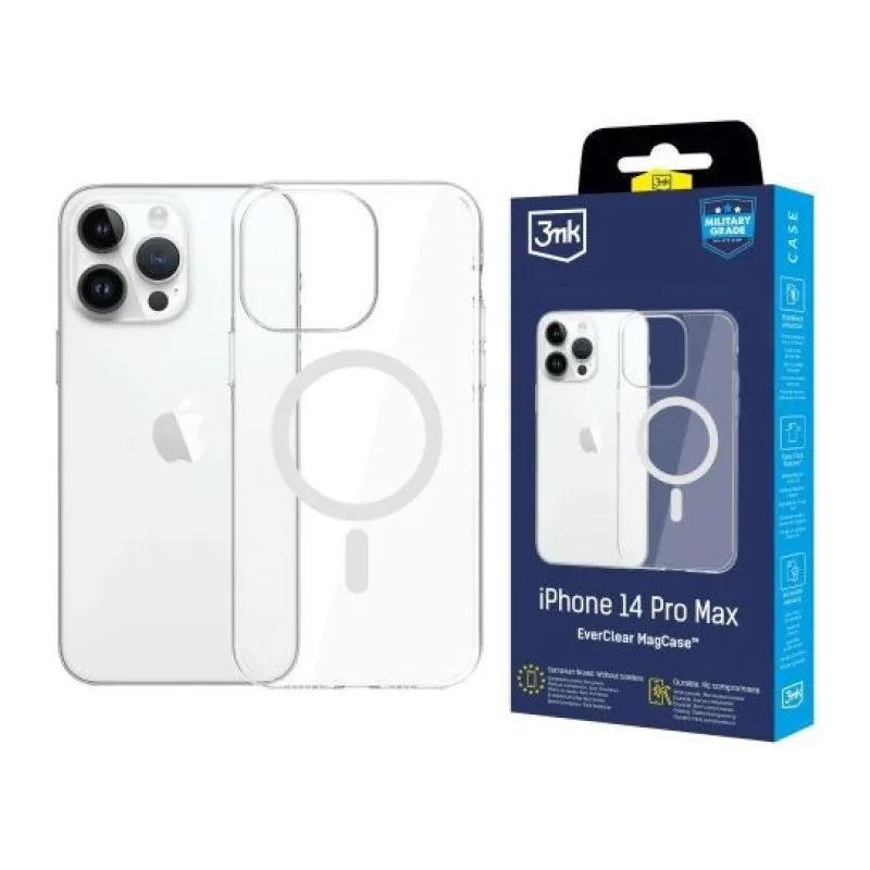 3mk ochranný kryt EverClear Magcase pro Apple iPhone 14 Pro Max…