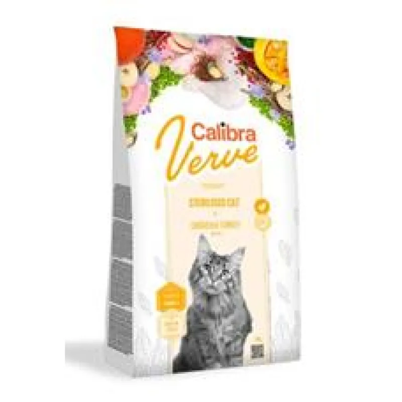 Calibra Cat Verve GF Sterilised Chicken&Turkey 750 g