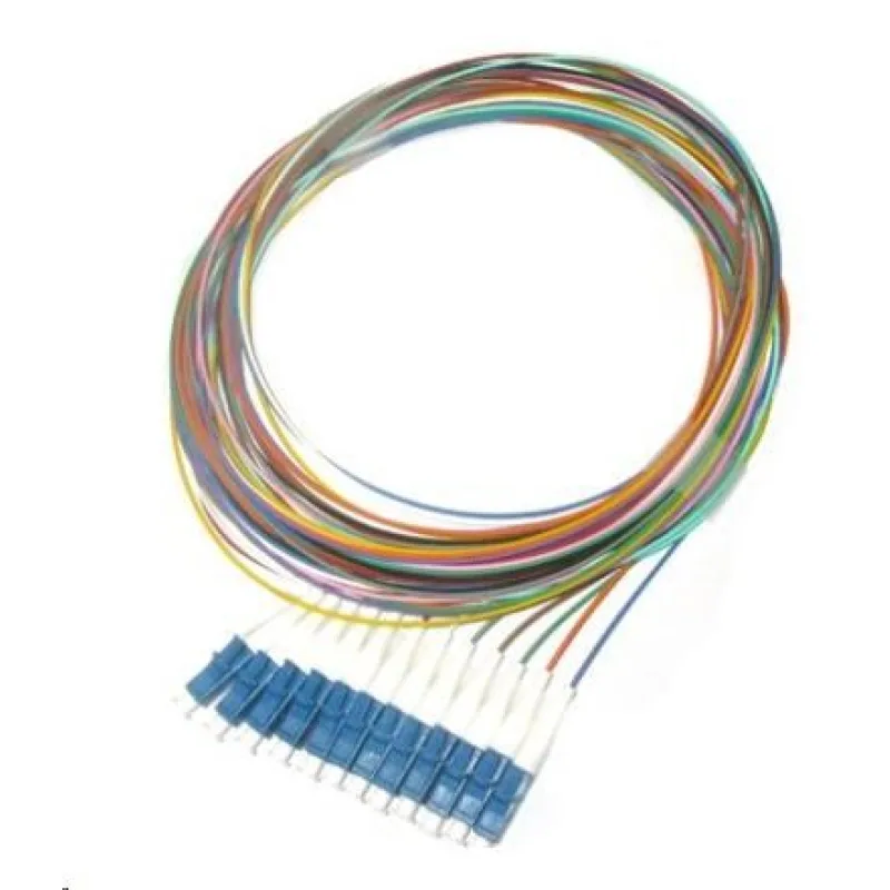 Pigtail SM 9/ 125, OS2, konektor LC, LS0H, 1m - sada 12 ks PIG-09-LC…