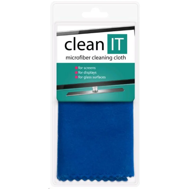 CLEAN IT Čistiaca utierka z mikrovlákna, veľká 42x40 cm modrá CL-700