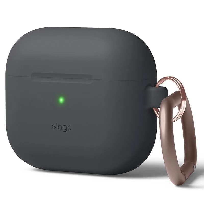 Elago Airpods 3 Silicone Hang Case - Dark Gray EAP3HG-HANG-DG