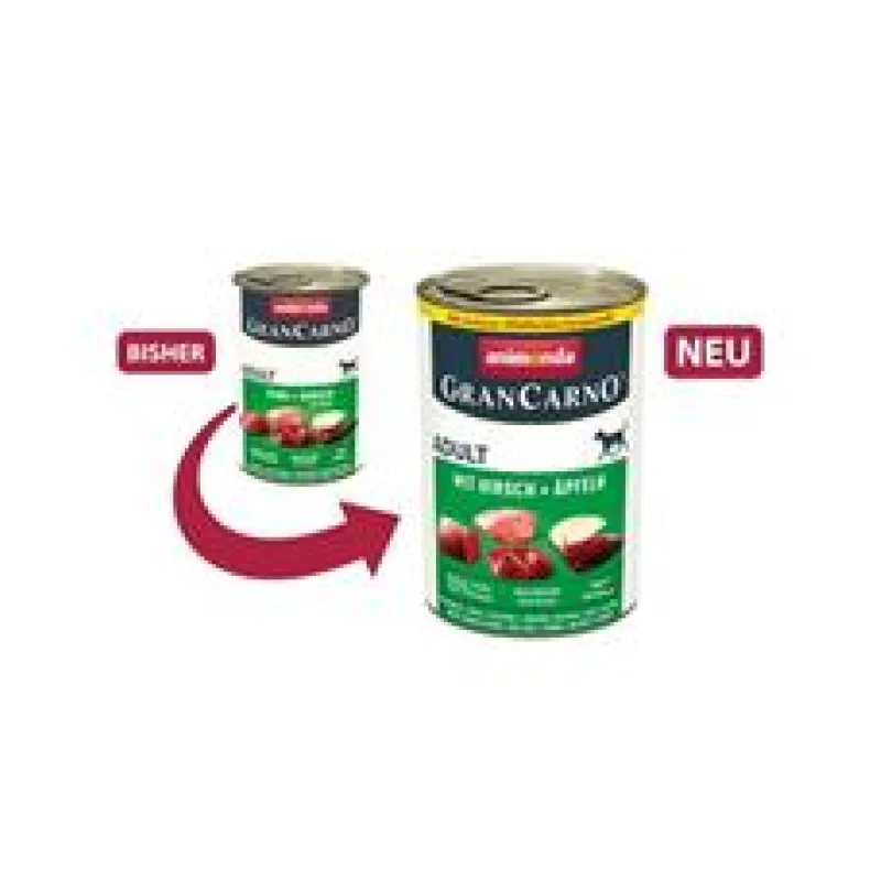 GRANCARNO Adult - jelení maso + jablka 400 g