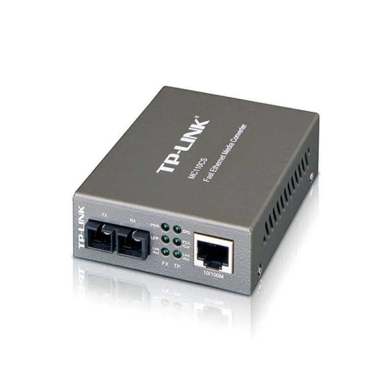 10/100 Mbps RJ45 to 100 Mbps Single-mode SC Fiber Converter PORT: 1× 100…