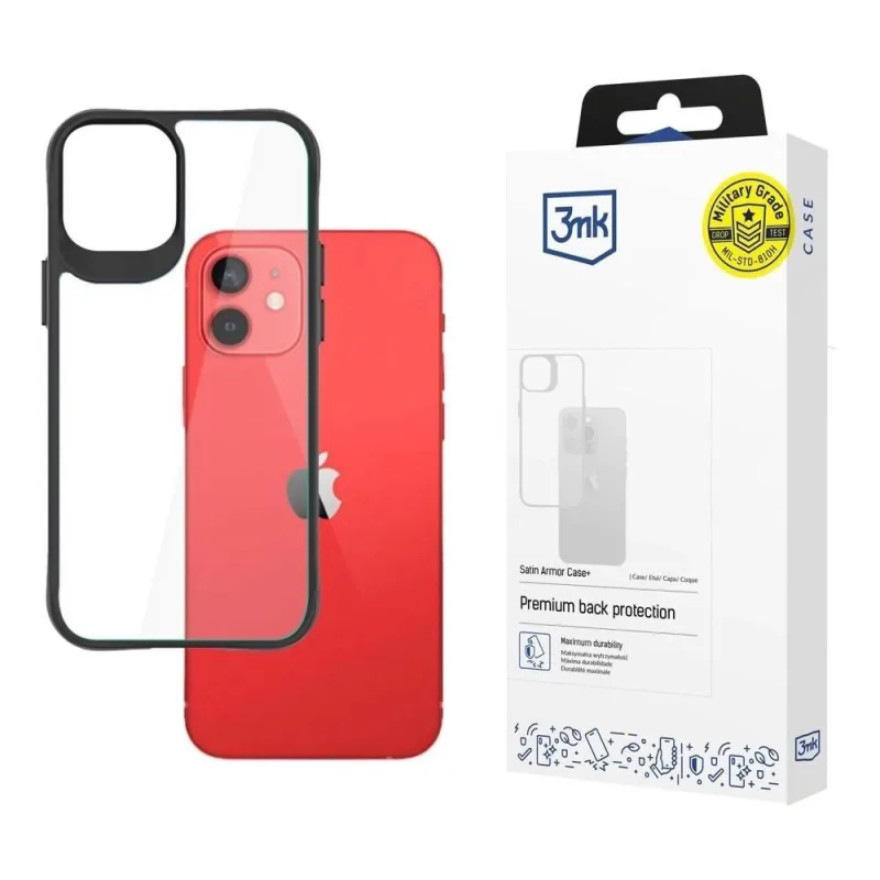 BAZAR - 3mk ochranný kryt Satin Armor Case+ pro Apple iPhone 12 mini …
