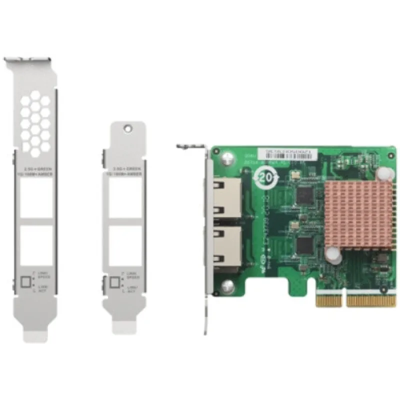QNAP QXG-2G2T-I225 - 2, 5GbE (2 porty) PCIe karta pre PC aj NAS QXG-2G2T…