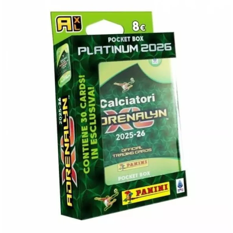 PANINI Serie A 2025/2026 ADRENALYN plechová krabička (pocket) 01-9120